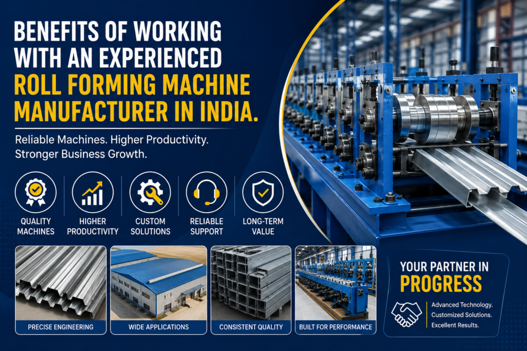 Experienced roll forming machine manufacturer in India – Allied Ispat
