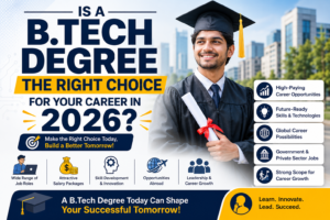 UpGyan Academy: Is a B.Tech Degree the Right Choice for Your Career in 2026?